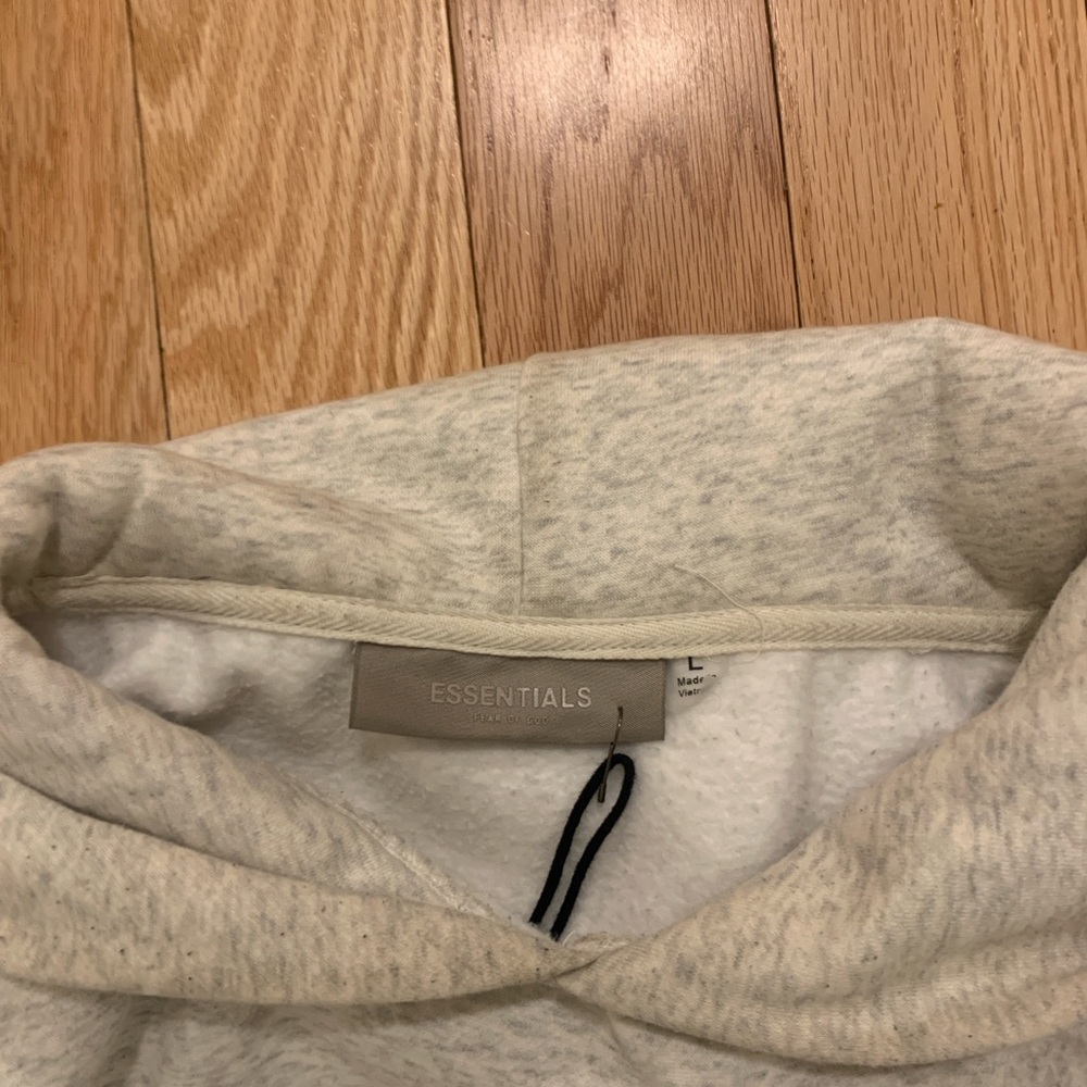 Essentials Light Cream Hoodie